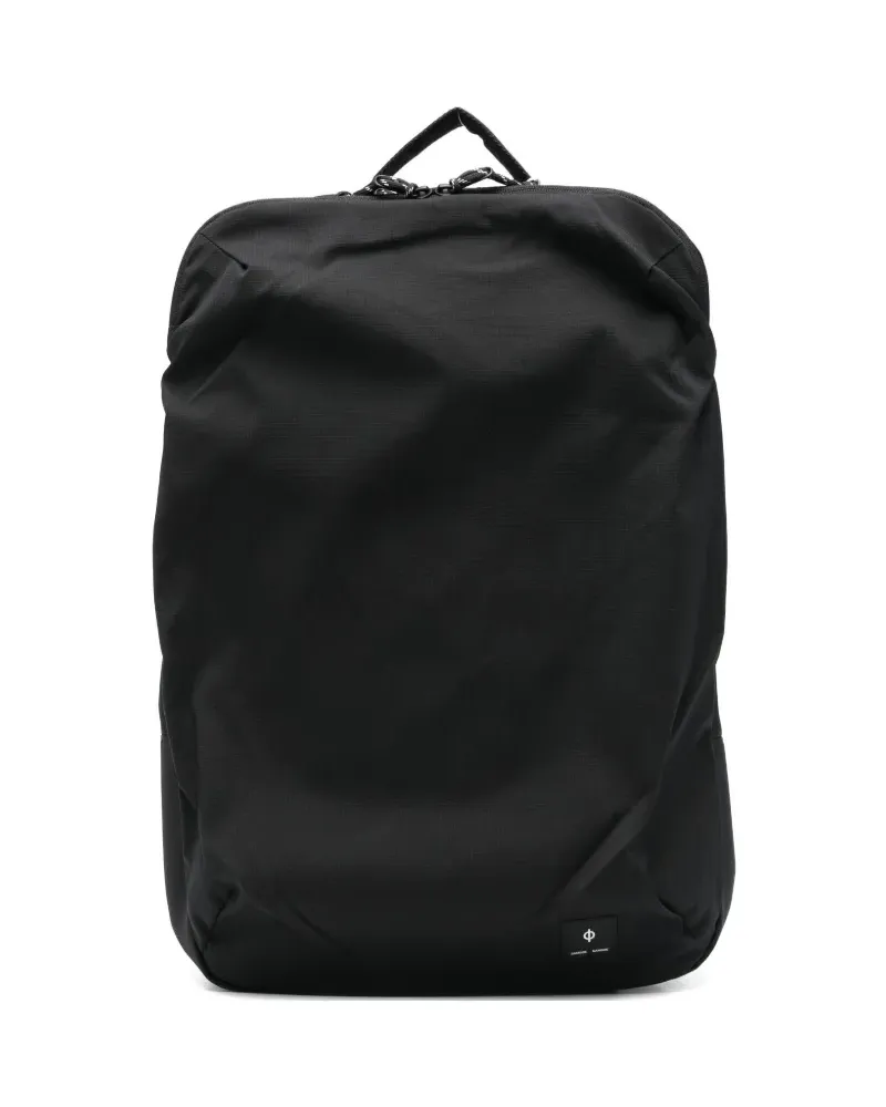 Samsøe & Samsøe Saluis Rucksack mit Logo - Schwarz Schwarz