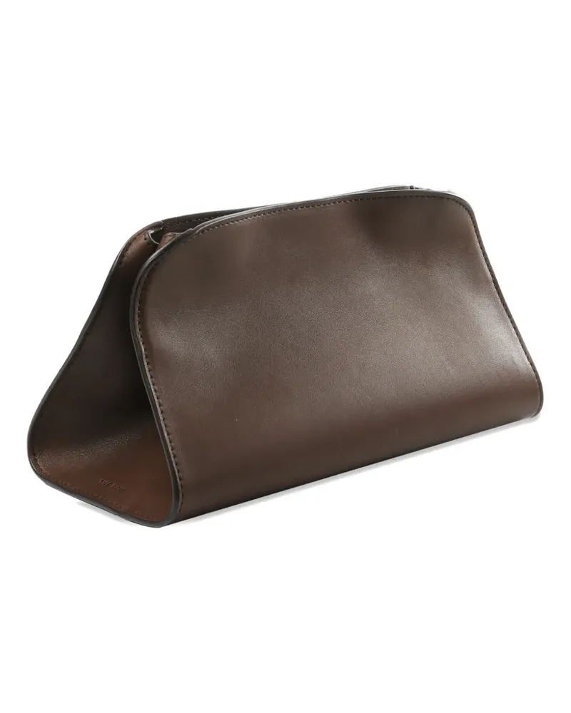 The Row Peggy deos clutch bag - Braun Braun