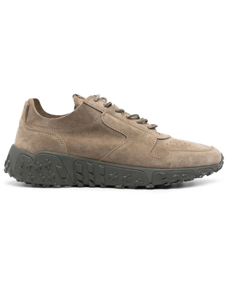 Buttero Vinci X Sneakers aus Wildleder Nude