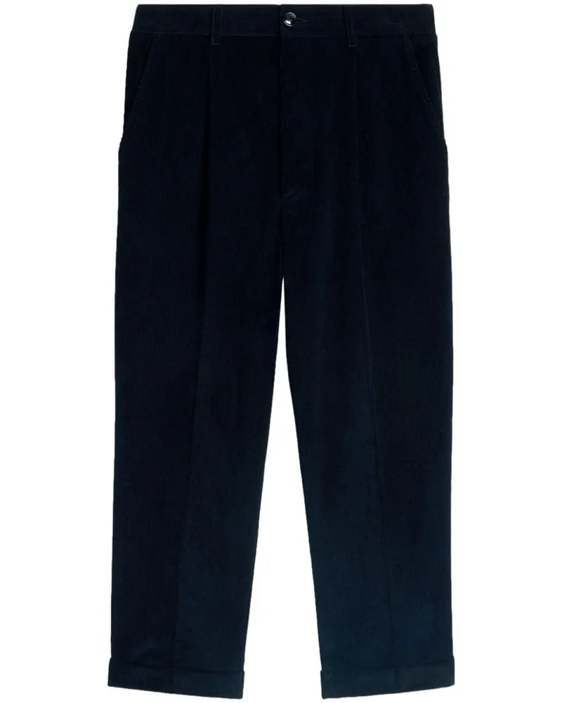 AMI Paris Hose mit Tapered-Bein - Blau Blau