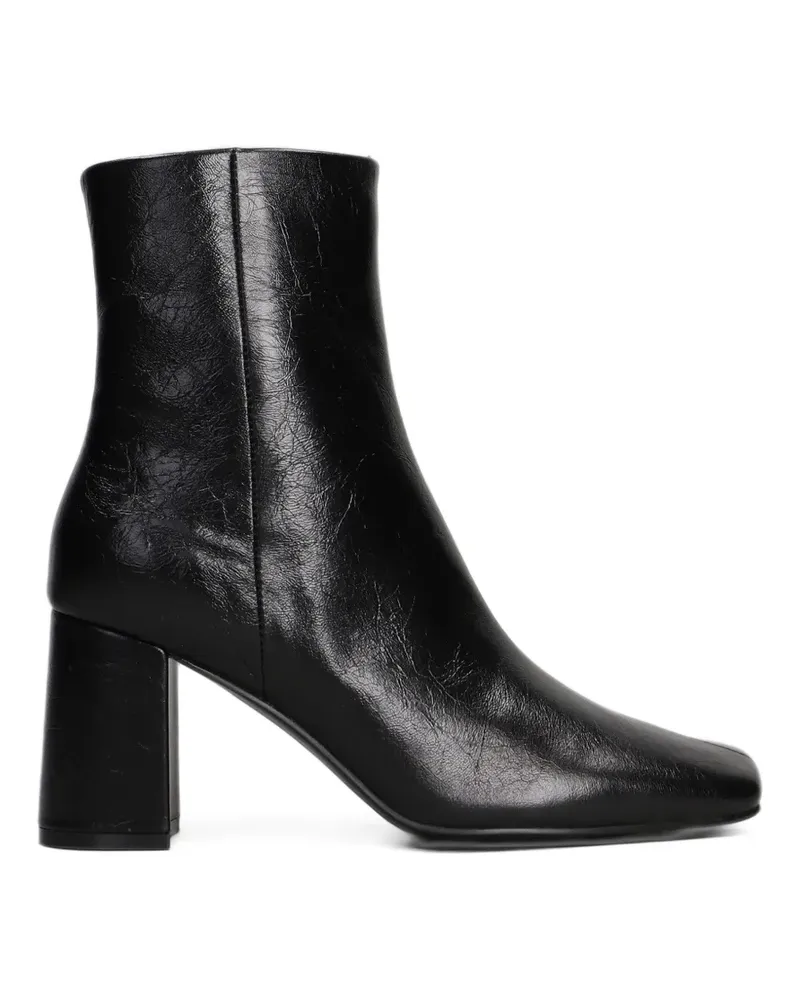 Bibi Lou square-toe ankle boots - Schwarz Schwarz