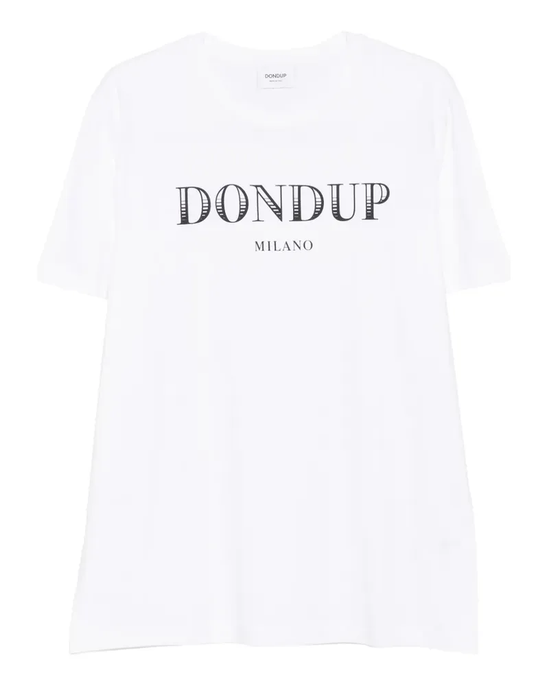 Dondup logo-print T-shirt - Weiß Weiß