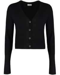 Calvin Klein Cardigan aus Wolle Schwarz