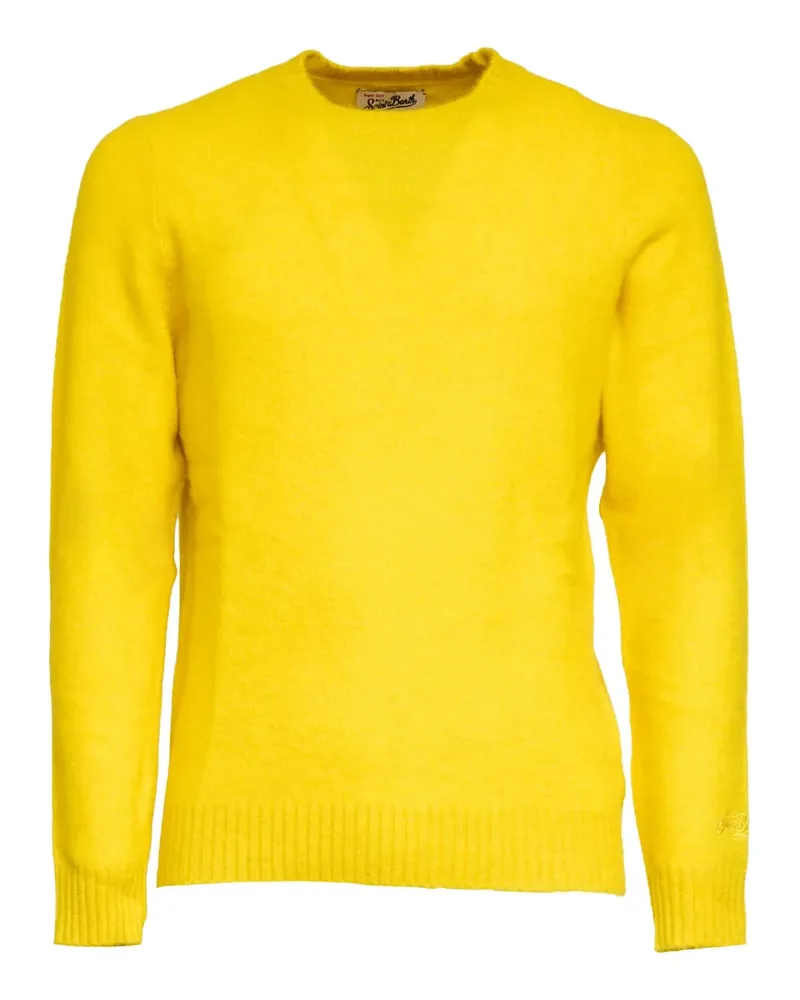 MC2 Saint Barth Regent Pullover mit Rundhalsausschnitt - Gelb Gelb