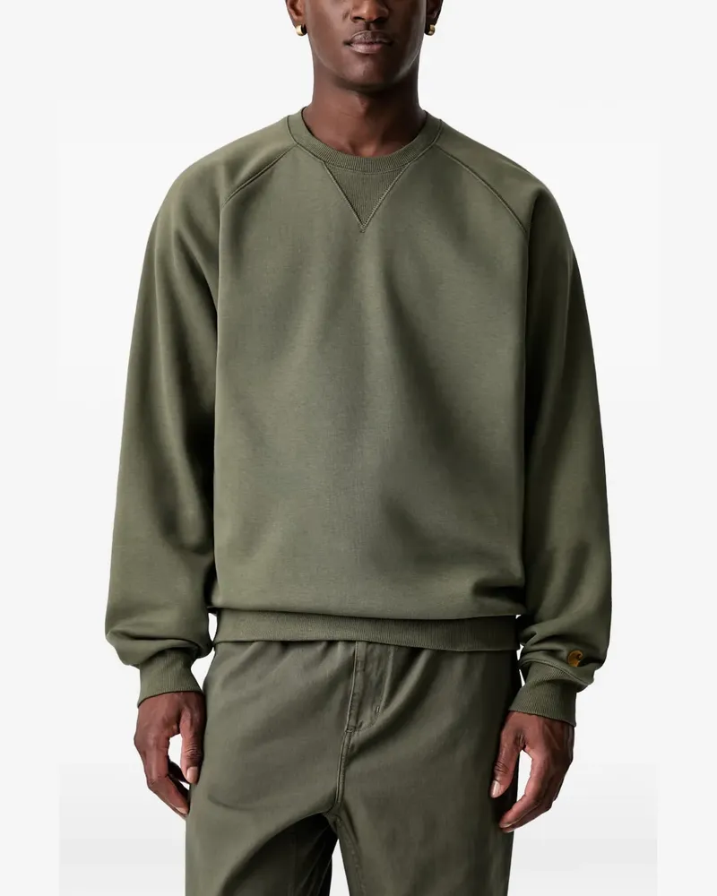 Carhartt WIP Sweatshirt mit Logo-Stickerei - Grün Grün