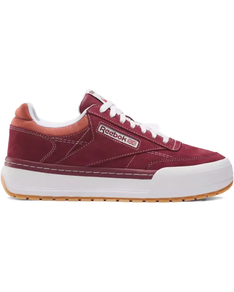 Reebok Club C Megacourt "Rich Maroon/Brick Red" Sneakers - Rot Rot