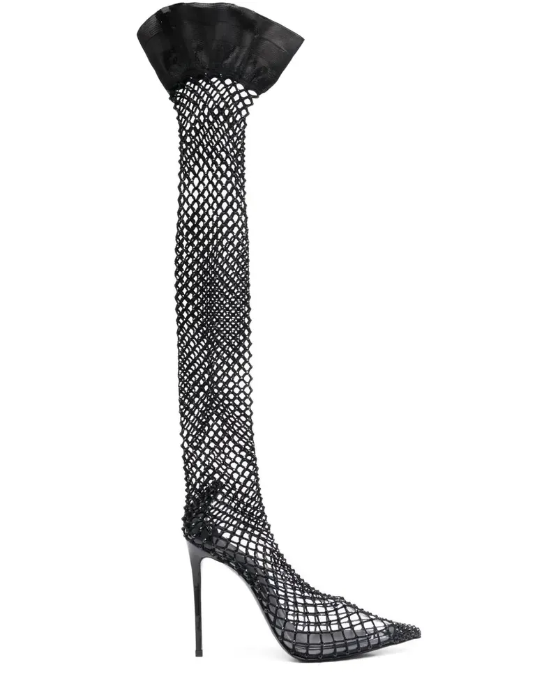 Le Silla Gilda Overknee-Stiefel - Schwarz Schwarz