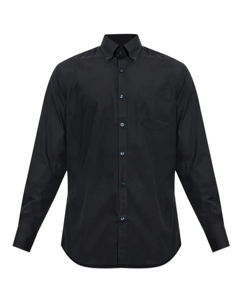 Paul & Shark button-down chest-pocket shirt - Schwarz Schwarz
