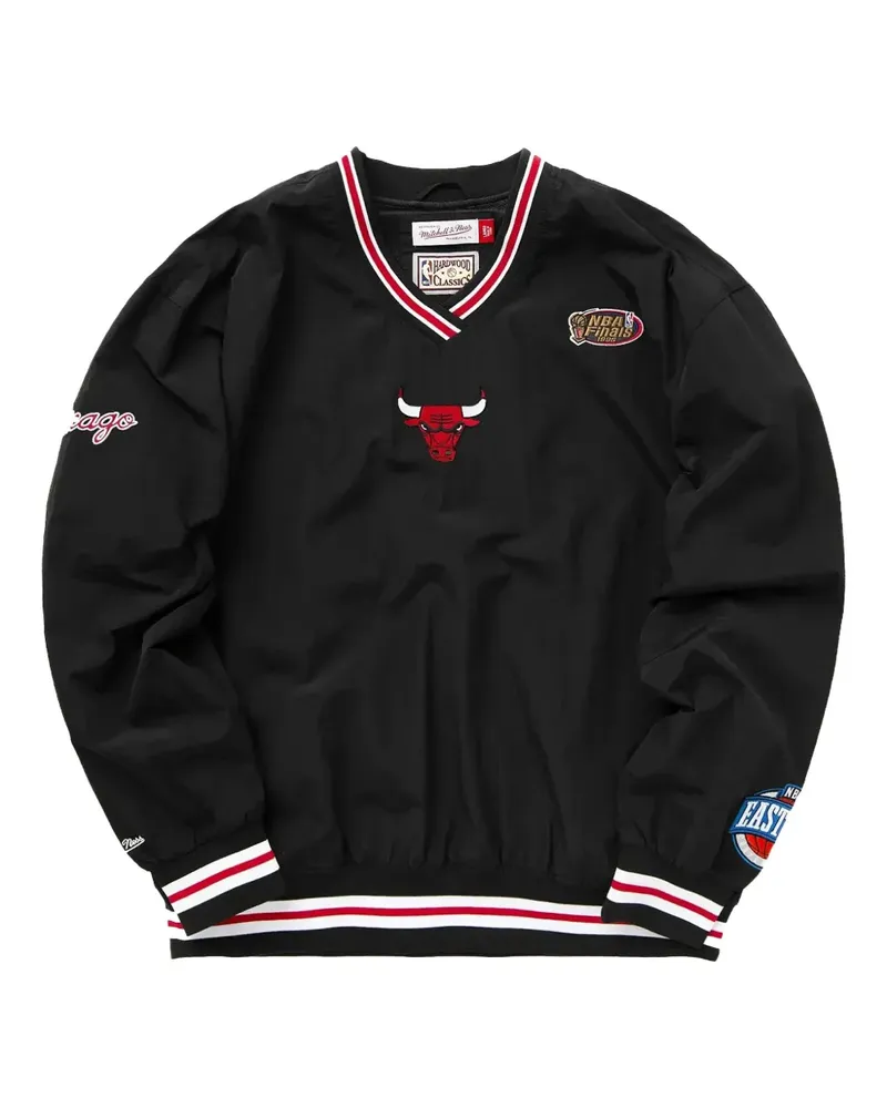 Mitchell & Ness Chicago Bulls Sweatshirt - Schwarz Schwarz