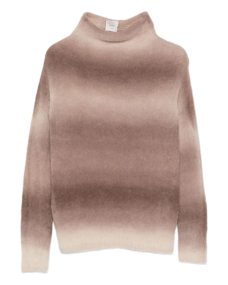 ALYSI Pullover mit Farbverlauf - Nude Nude