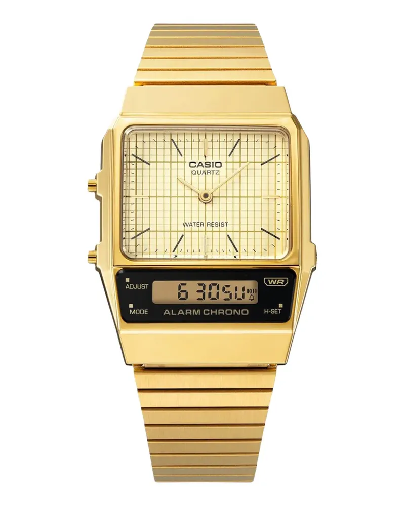 Casio square-frame 32mm watch - Gold Gold