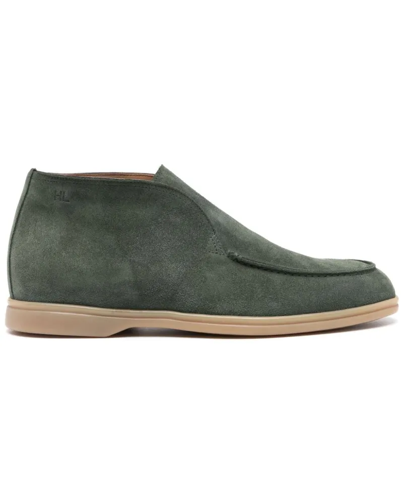 Harrys of London Tower Stiefeletten aus Wildleder Green