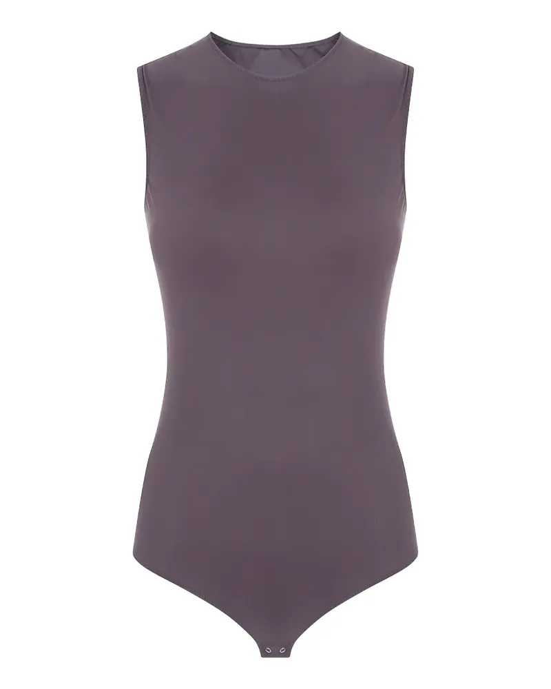 Maison Margiela Four-Stitch sleeveless bodysuit - Braun Braun
