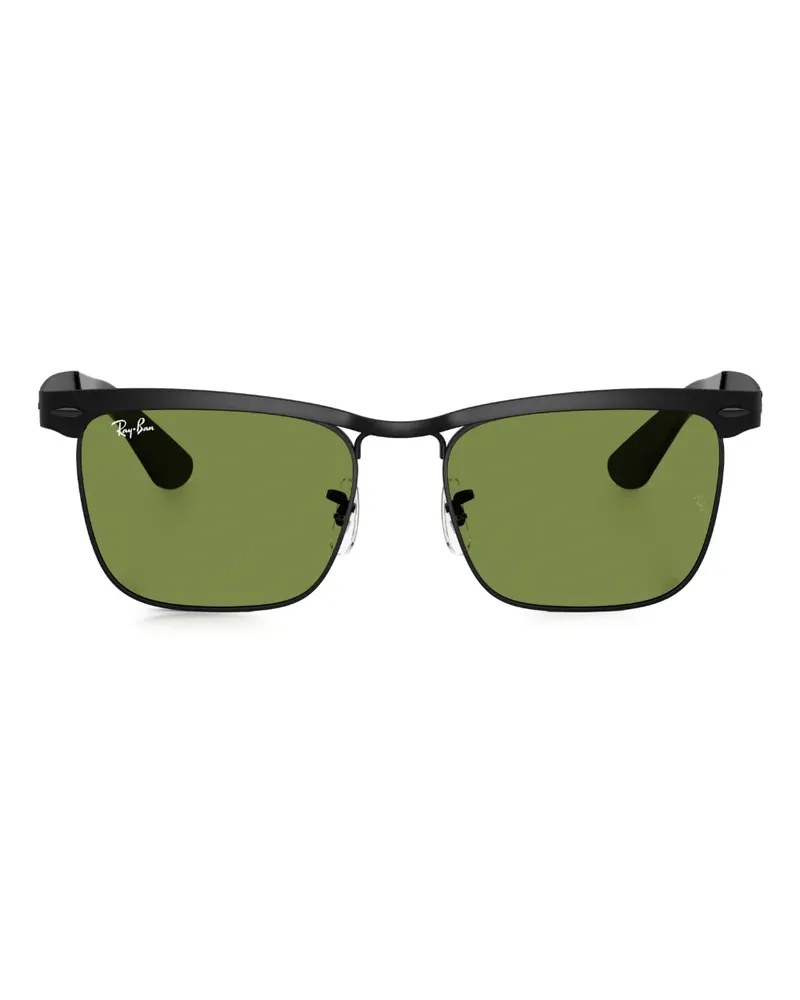 Ray Ban Wayfarer Deluxe Sonnenbrille - Schwarz Schwarz