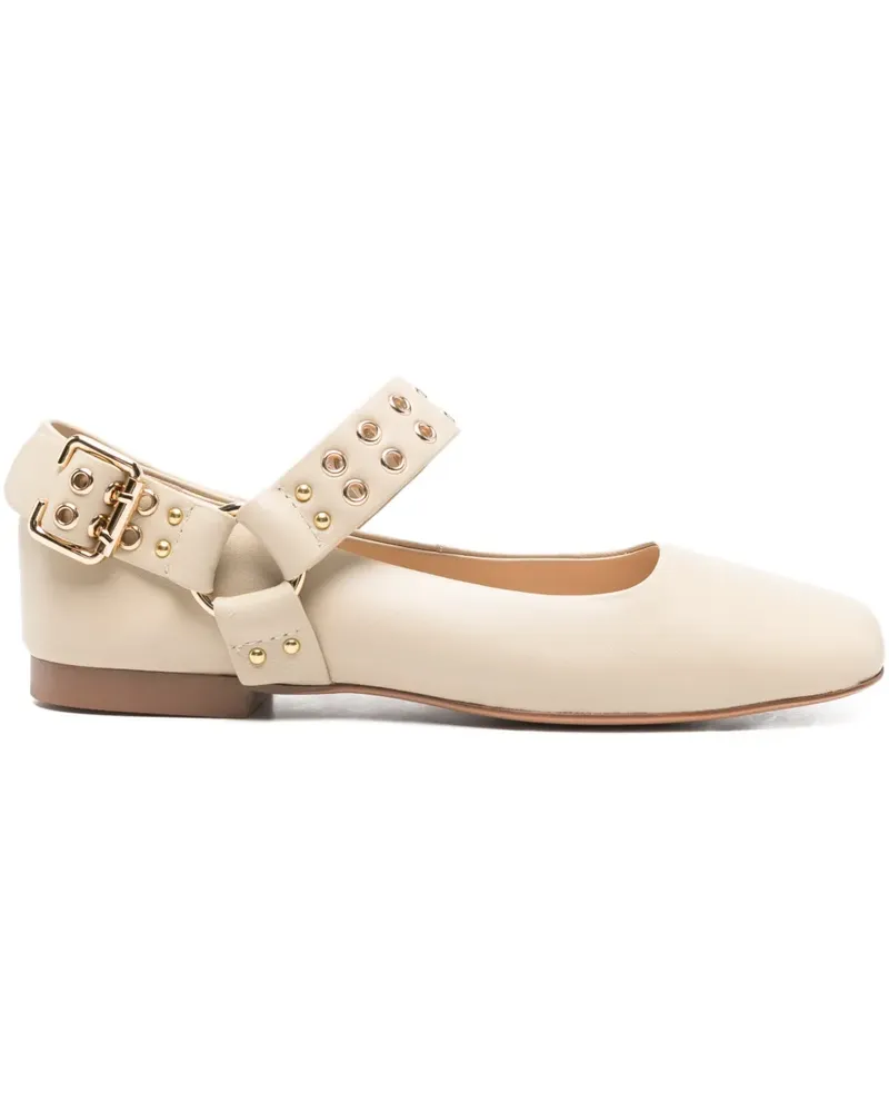 MARC ELLIS Ballerinas mit Nieten - Nude Nude