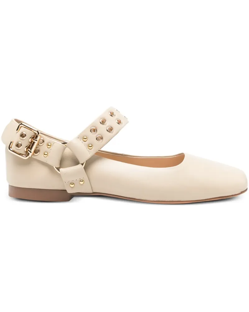 MARC ELLIS Ballerinas mit Nieten - Nude Nude