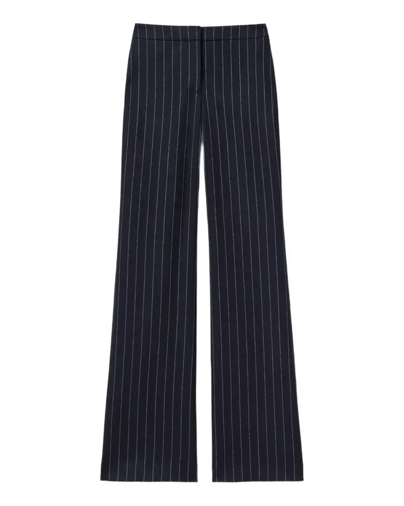 Lafayette148 Wollhose mit Nadelstreifen - Schwarz Schwarz