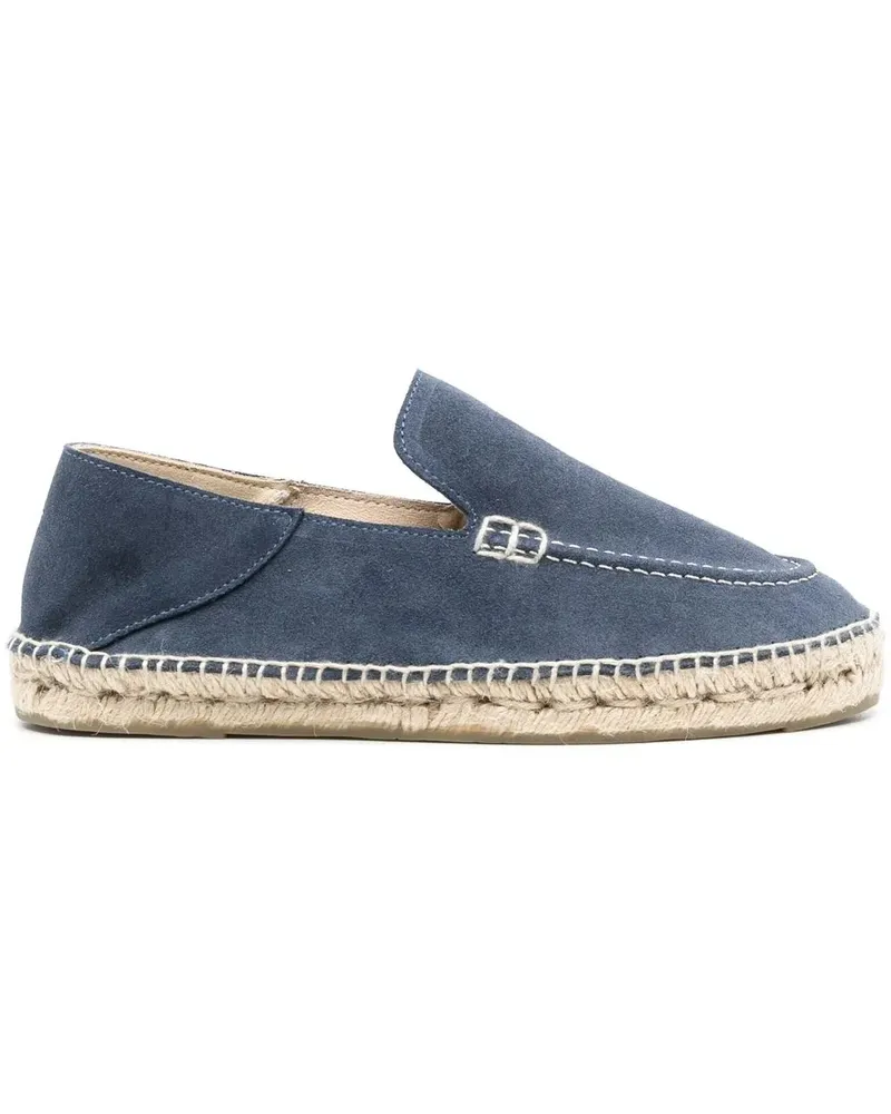 Manebí Hamptons Traveler Espadrilles aus Wildleder - Blau Blau