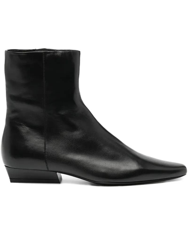 STAUD Flache Wally Stiefeletten 20mm - Schwarz Schwarz