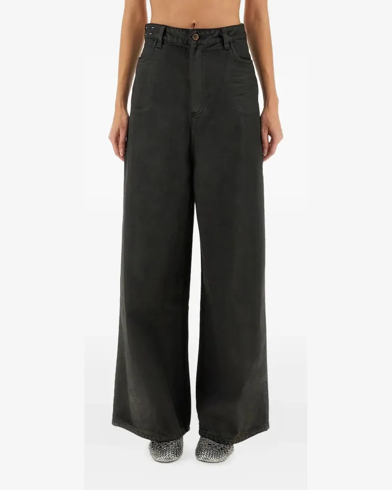 ALYSI pocket jeans - Schwarz Schwarz