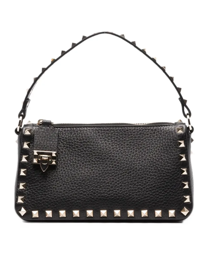 Valentino Garavani Kleine Rockstud Umhängetasche - Schwarz Schwarz