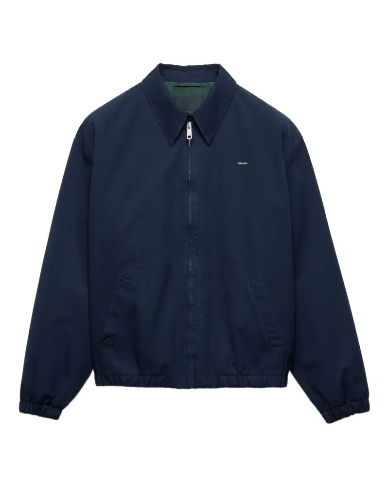 Prada Jacke mit Reißverschluss - Blau Blau