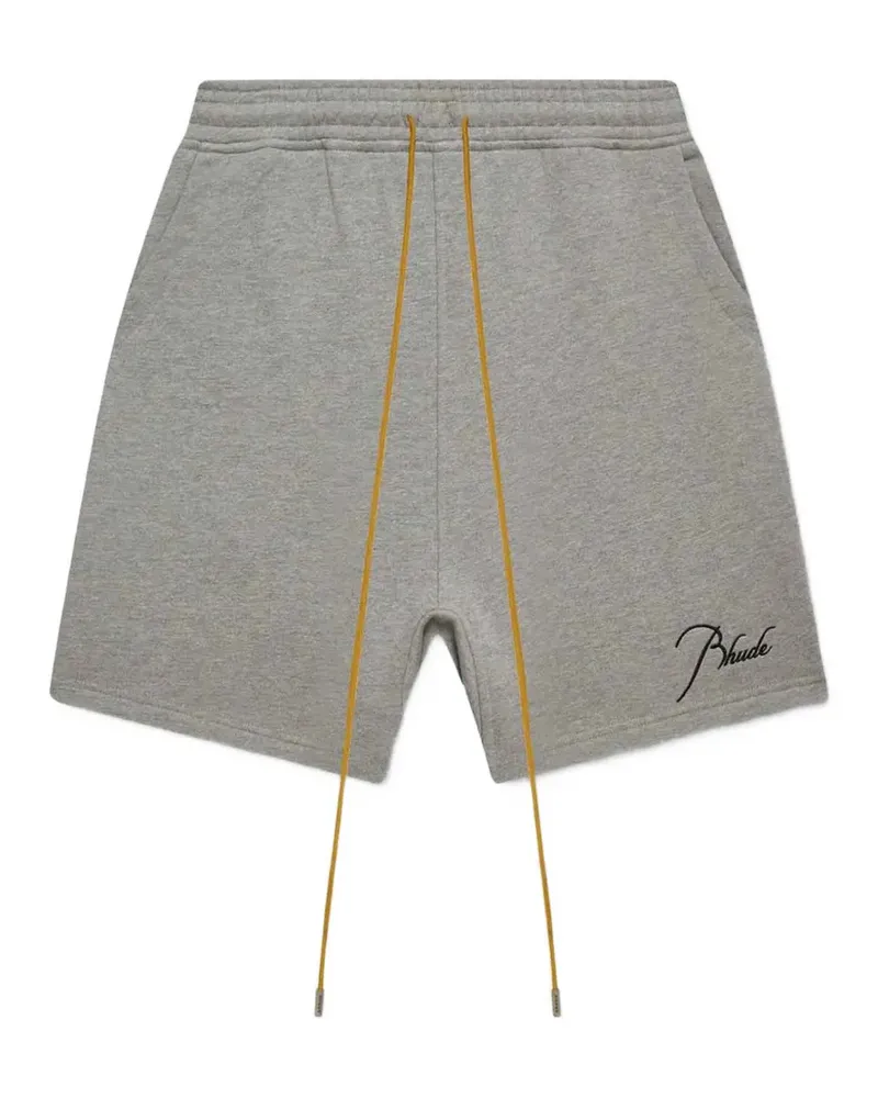 RHUDE Shorts mit aufgesetzter Tasche - Grau Grau