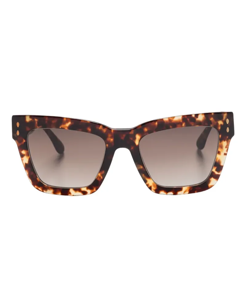 Isabel Marant Sonnenbrille in Schildpattoptik - Braun Braun