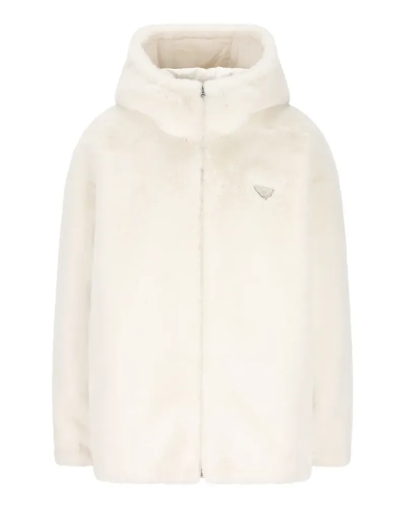 Prada Wendbare Aspen Jacke - Nude Nude