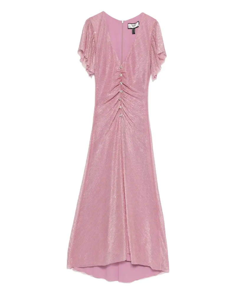 NISSA Midikleid mit Raffungen - Rosa Rosa