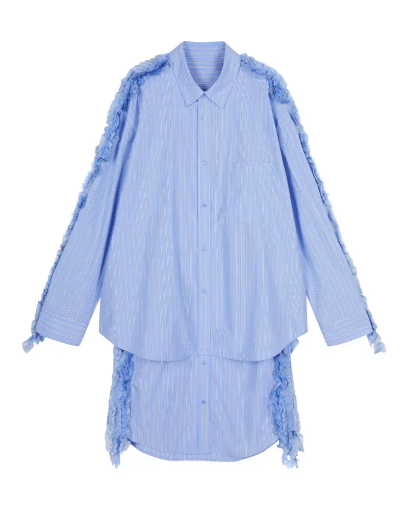 JNBY Lockeres Kleid mit Seitendetail - Blau Blau