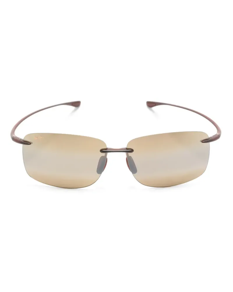 Maui Jim Rahmenlose Hema Sonnenbrille - Braun Braun