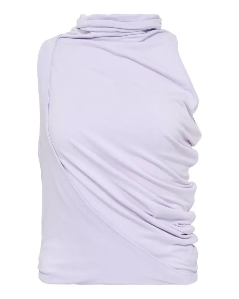 HACHE asymmetric sleeveless top - Violett Violett