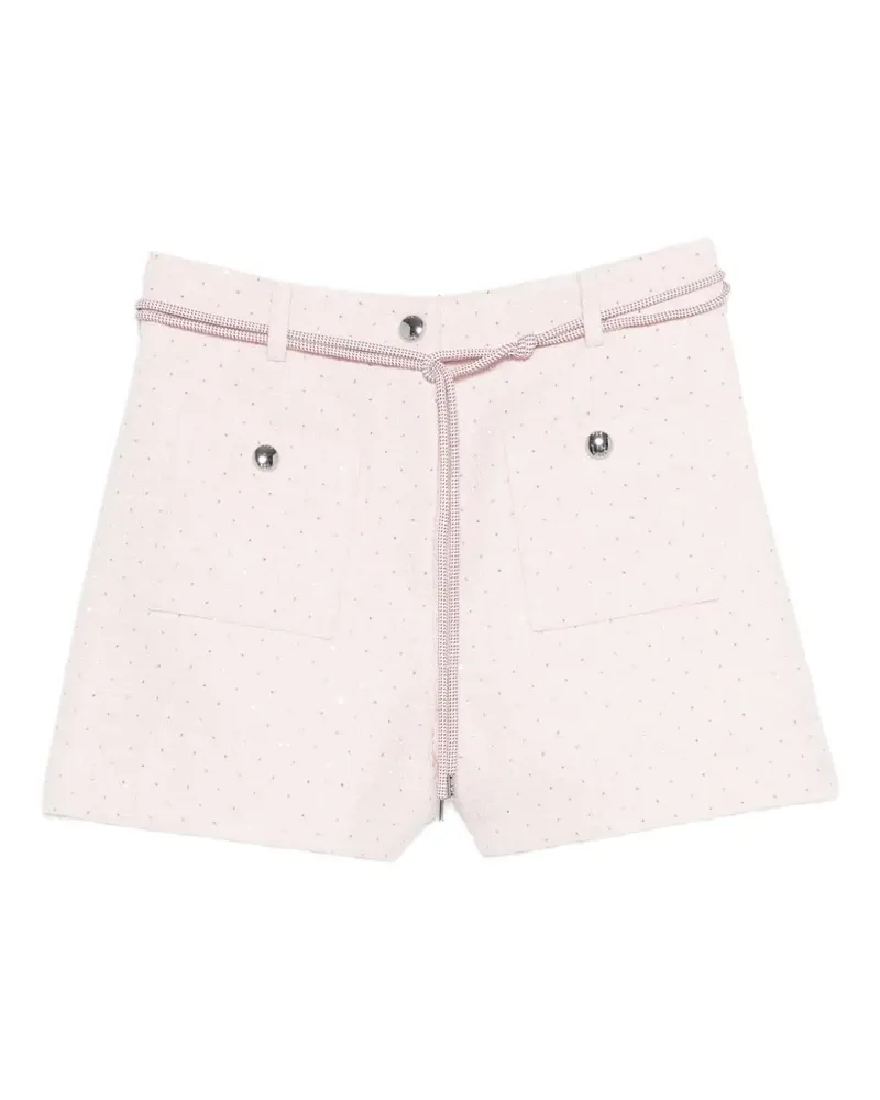 Maje Verzierte Shorts - Rosa Rosa