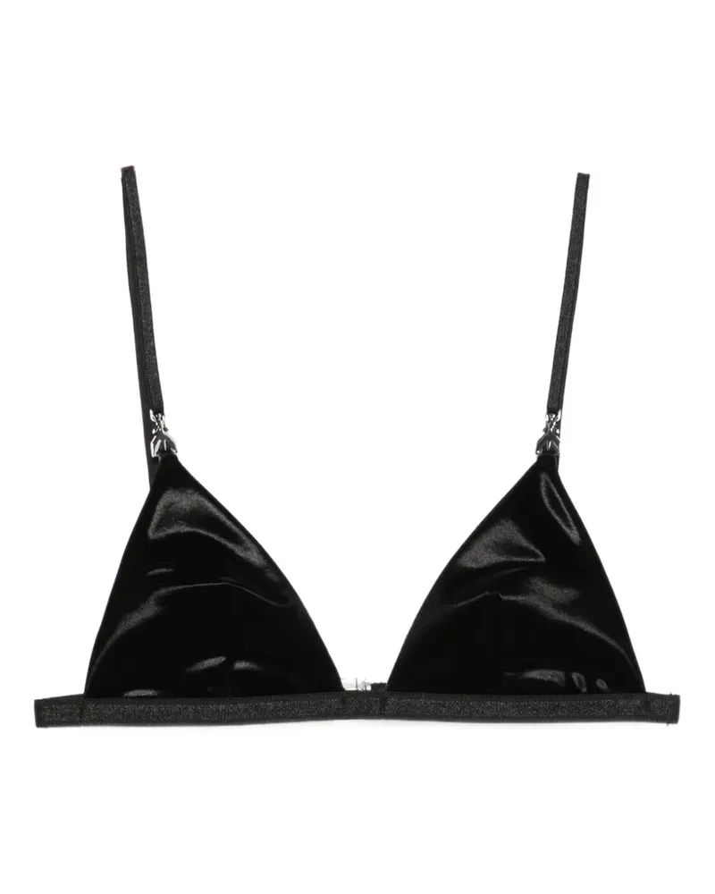 Patrizia Pepe triangle bra - Schwarz Schwarz