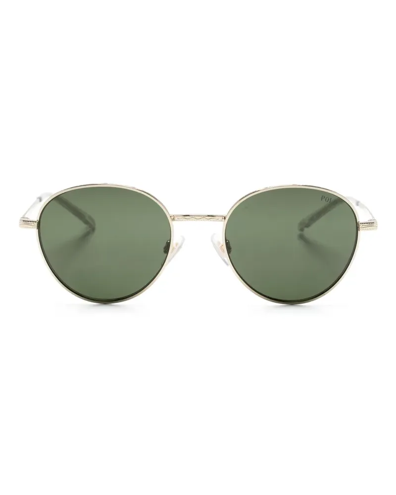 Ralph Lauren Sonnenbrille mit rundem Gestell - Gold Gold
