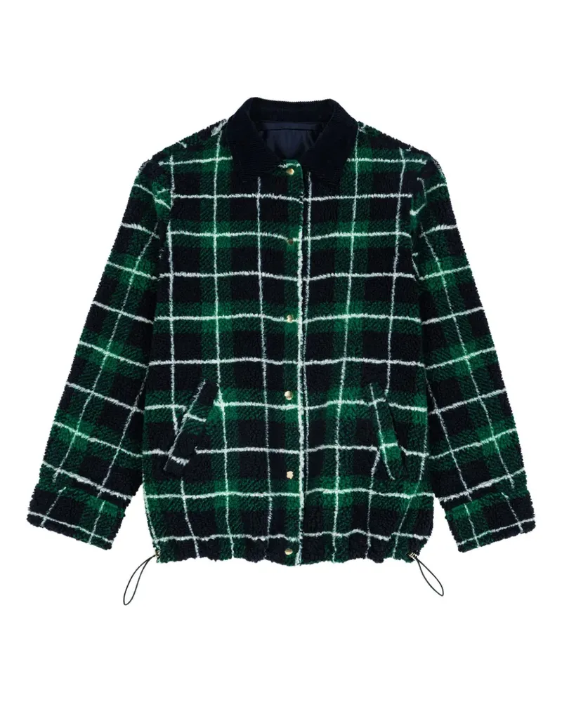 Maje Wendbarer Parka - Blau Blau