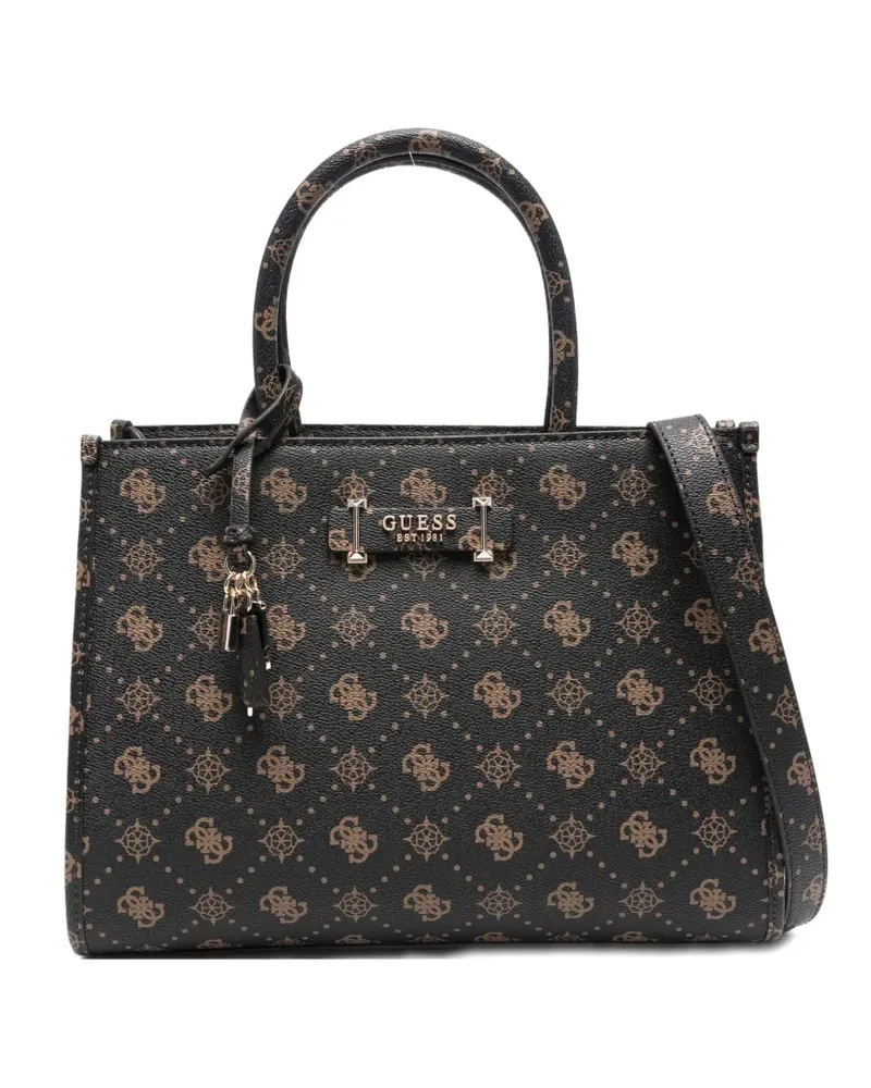 Guess Shopper mit Logo - Braun Braun