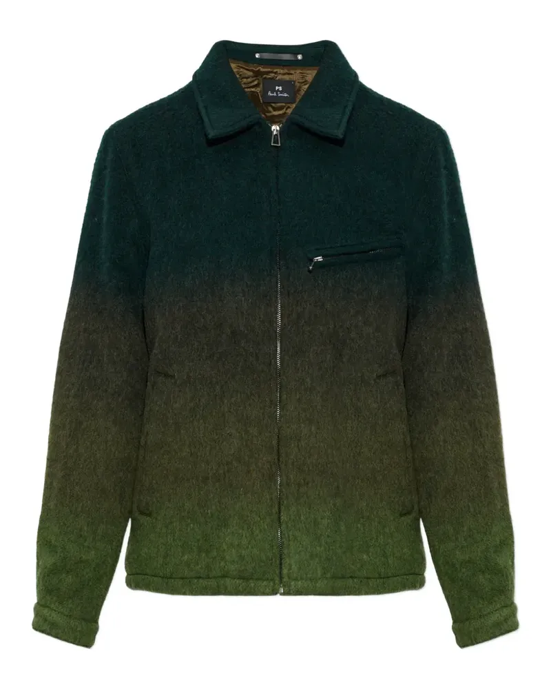 Paul Smith Ombré shirt jacket - Grün Grün