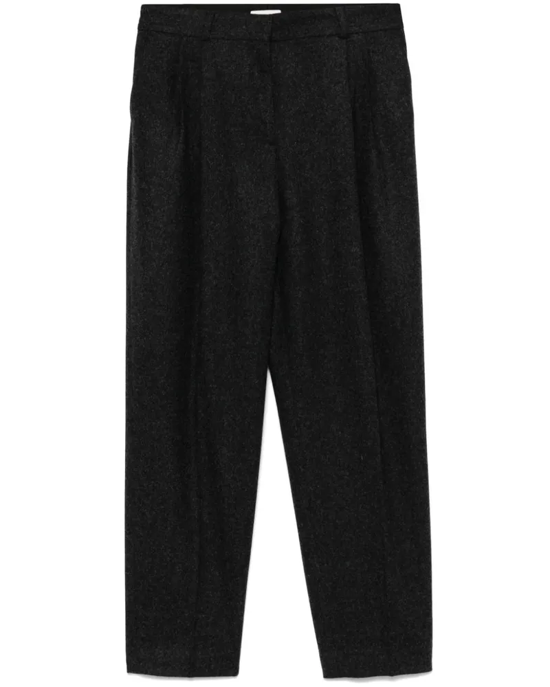 Totême Klassische Bundfaltenhose - Grau Grau