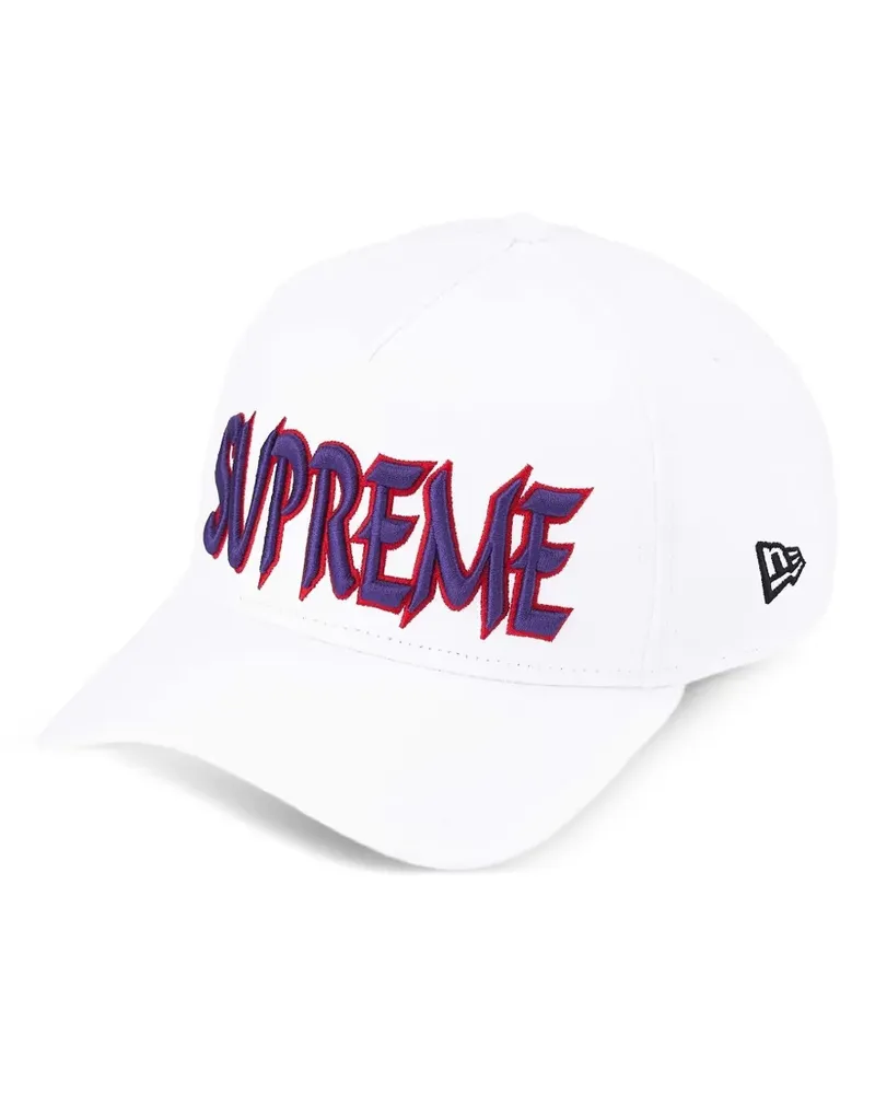 Supreme Being x New Era Baseballkappe mit Stickerei - Weiß Weiß
