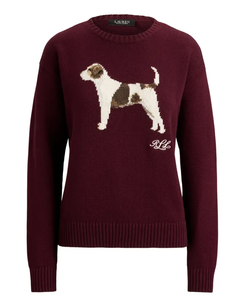 Ralph Lauren Pullover mit Intarsien-Muster - Rot Rot