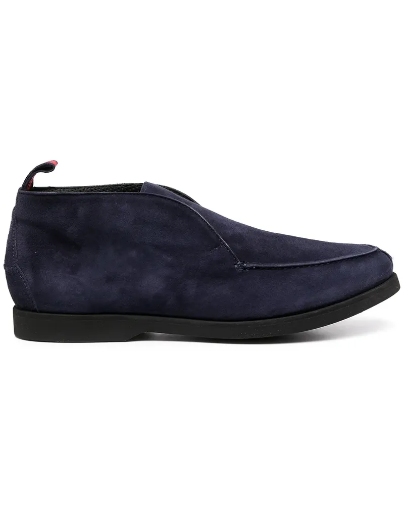 Kiton Loafer aus Wildleder - Blau Blau