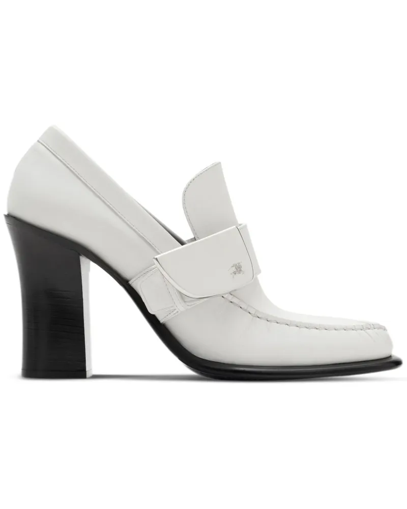 Burberry London Shield Pumps mit hohem Absatz - Weiß Weiß