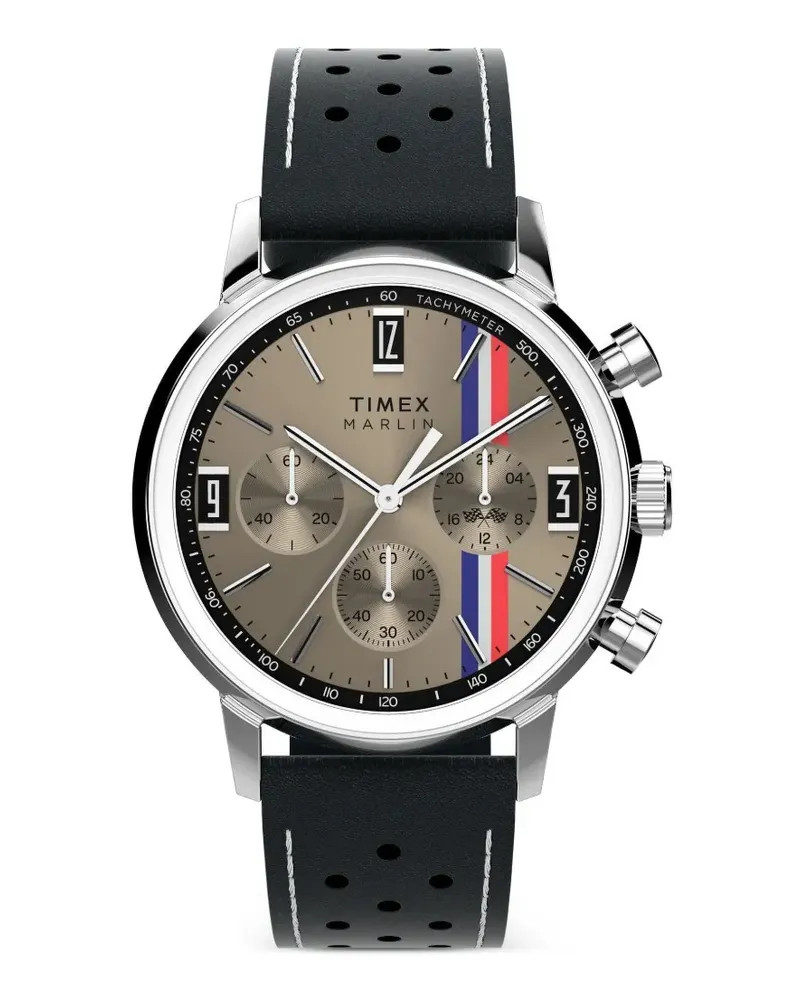 Timex Marlin Chronograph 40mm - Silber Silber