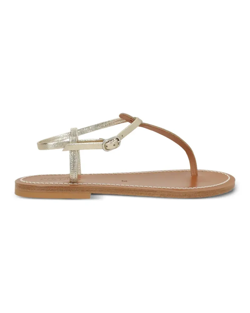K.Jacques  Picon Sandalen im Metallic-Look - Gold Gold