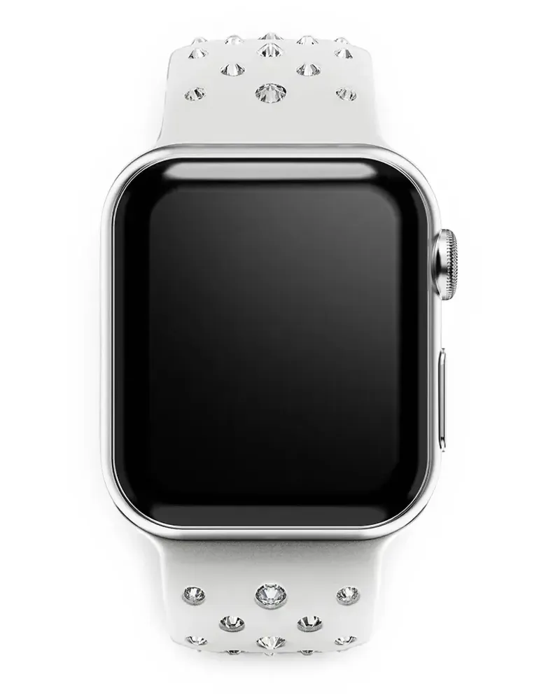 Swarovski Adorn Joy Uhrenarmband mit Kristallen - Weiß Weiß