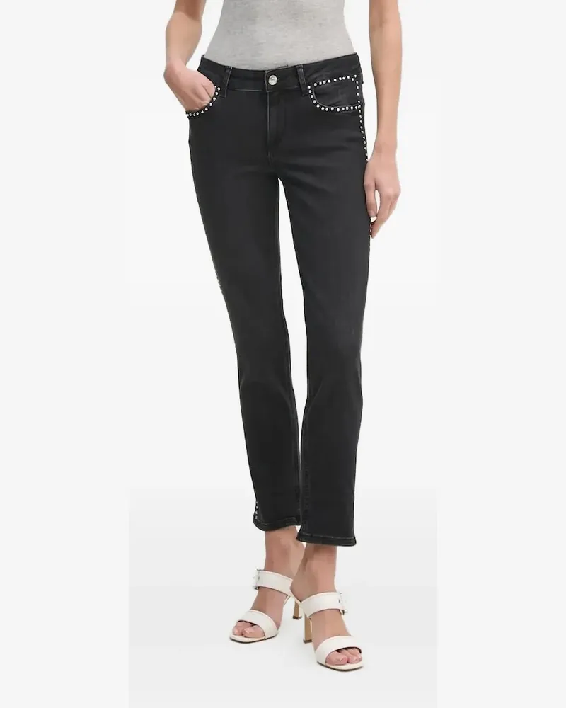 Liu Jo Jeans mit Nieten - Schwarz Schwarz