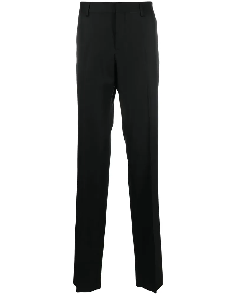 Moschino Hose mit schmalem Schnitt - Schwarz Schwarz
