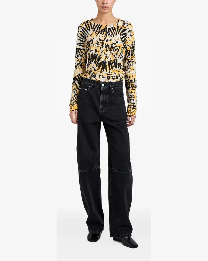 Proenza Schouler Mia Langarmshirt - Gelb Gelb